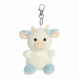 '- Palm Pals - 4" Skyla Blueberry Cow Clip-On