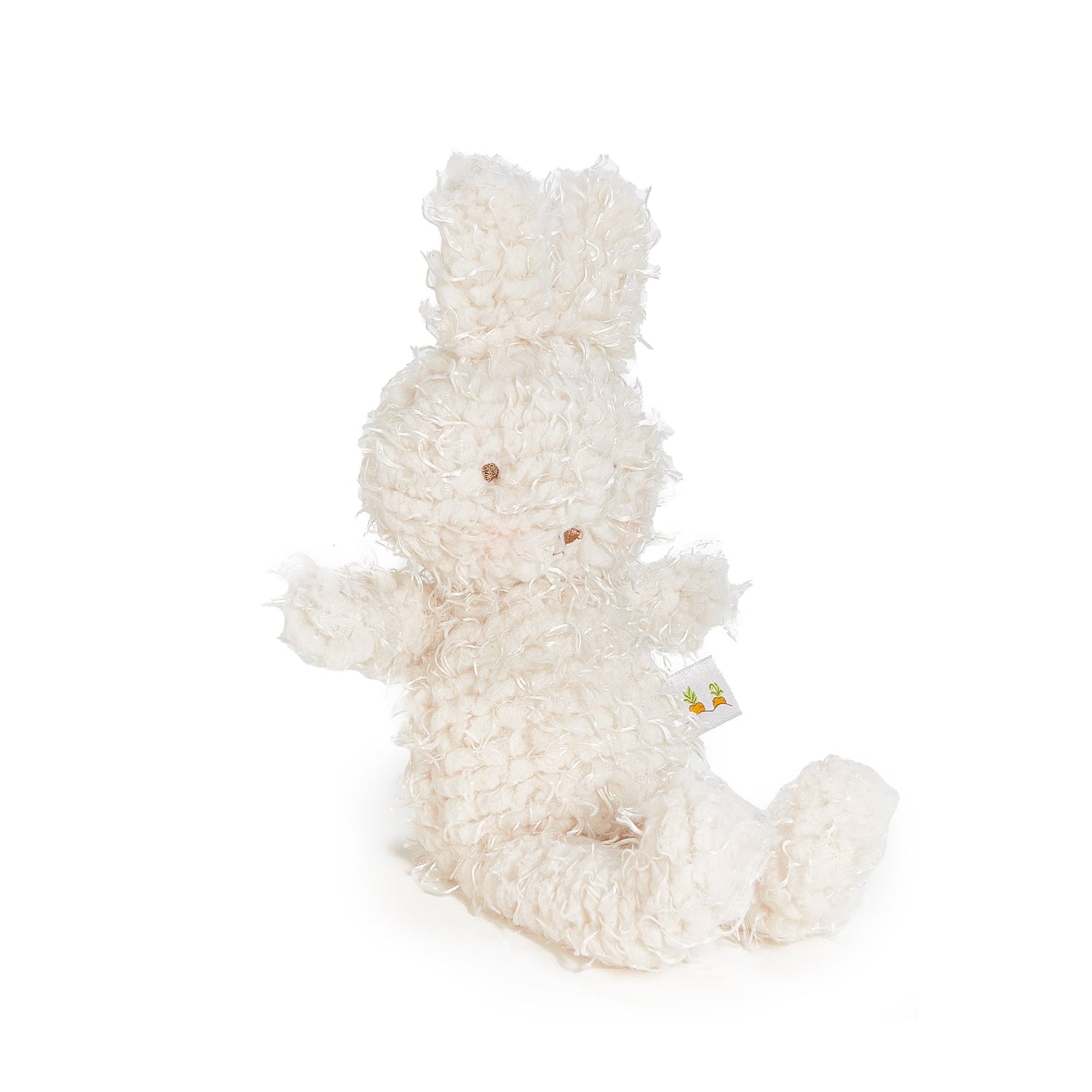 Shaggy Hoppy Plush Bunny – Soft Stuffed Animal, 12 in