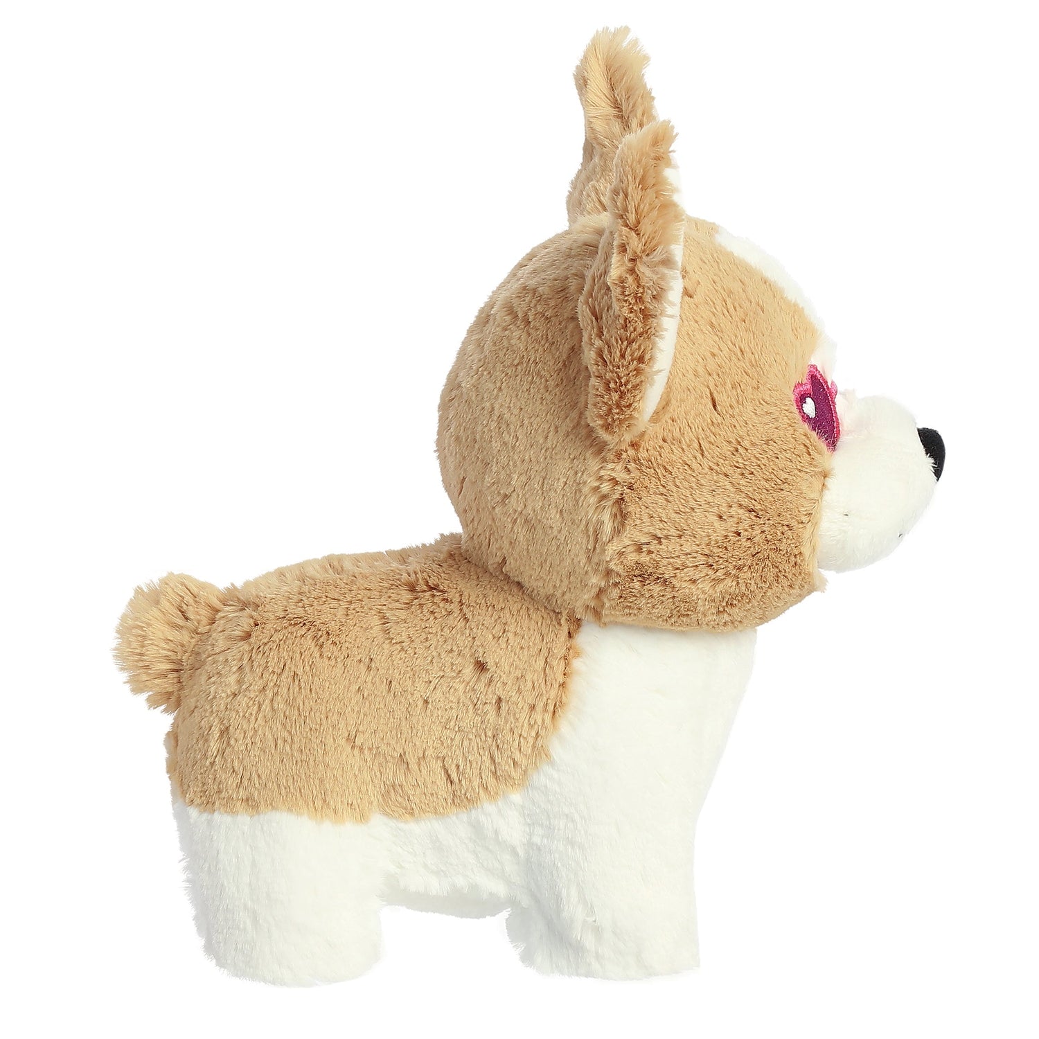Valentine Luvs Ya Corgi Plush Toy Stuffed Animal, 9 in