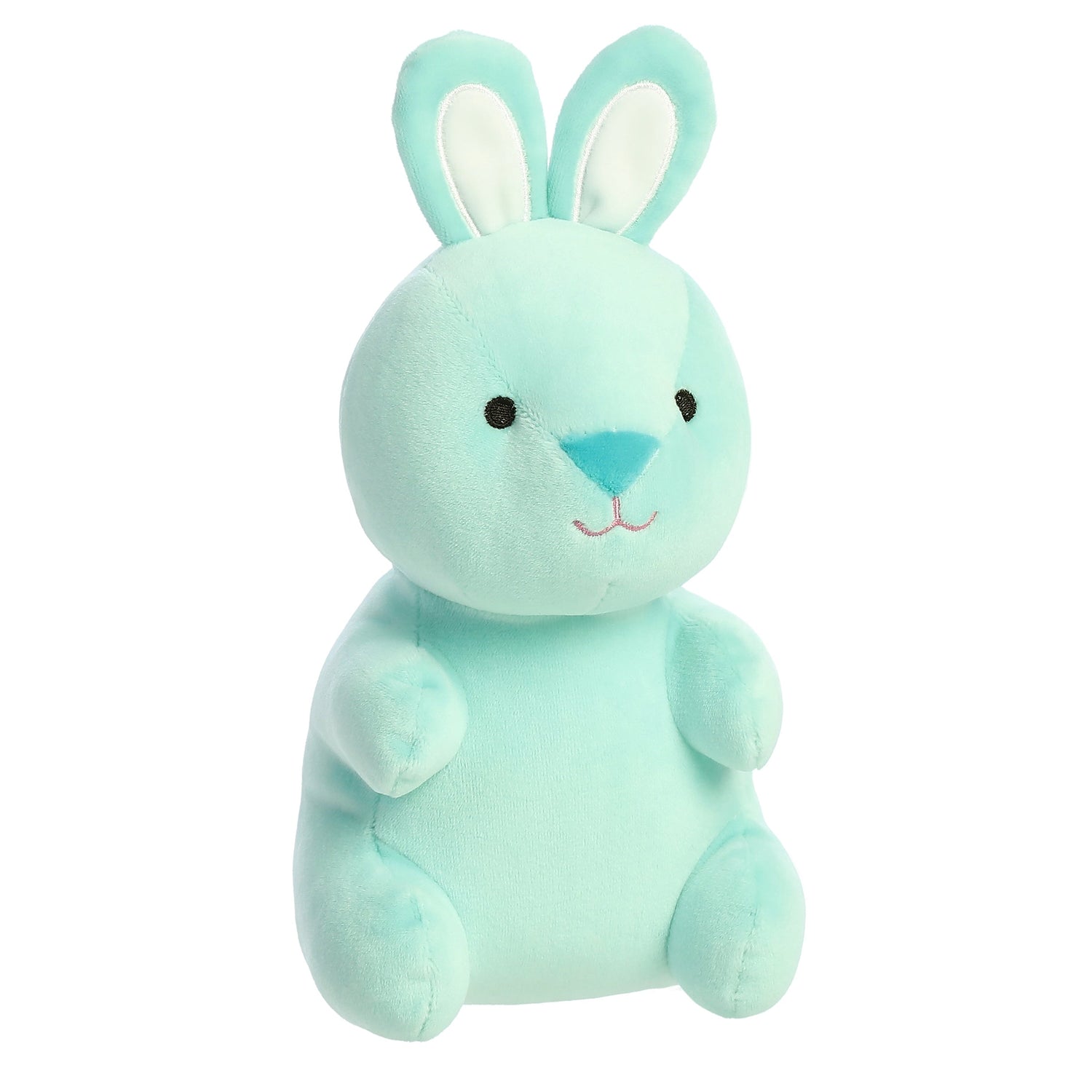 Spring Gummie Mint Bunny Plush Toy Stuffed Animal, 7.5 in