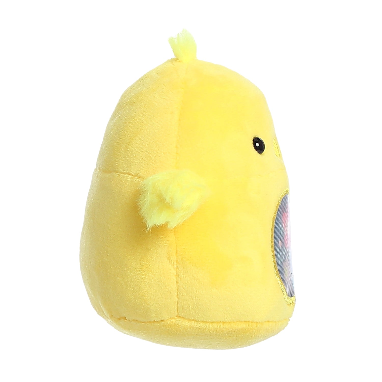 Spring Happy Easter Chick Plush Toy Stuffed Animal, 3.5 in