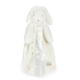 Plush Bunny Buddy Blanket – Bun Bun White Bunny, 16 in
