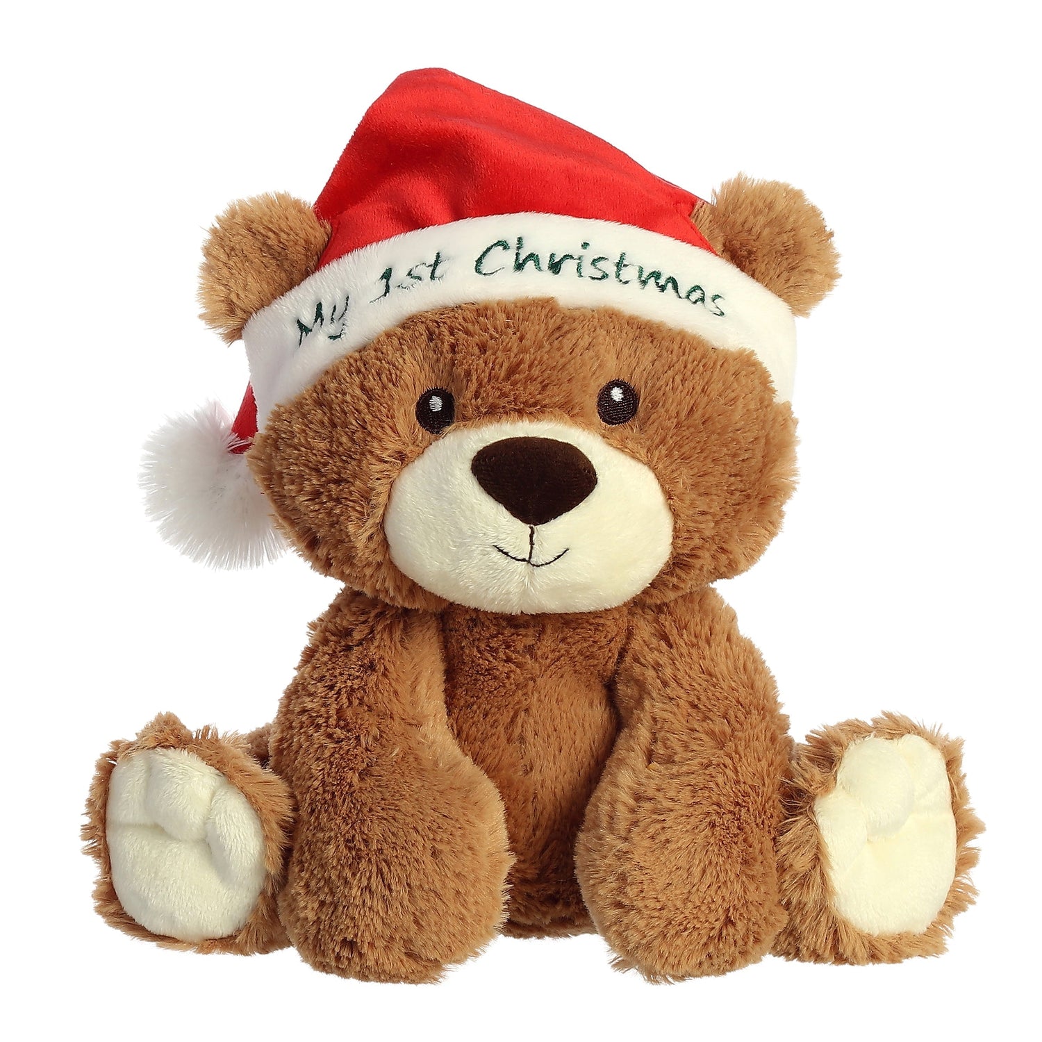 Holiday My First Christmas Bear Plush Toy, 10 in
