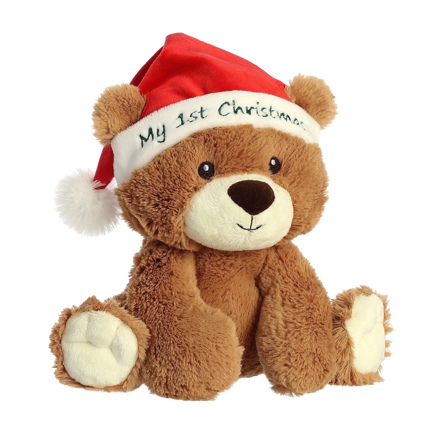 Holiday My First Christmas Bear Plush Toy, 10 in