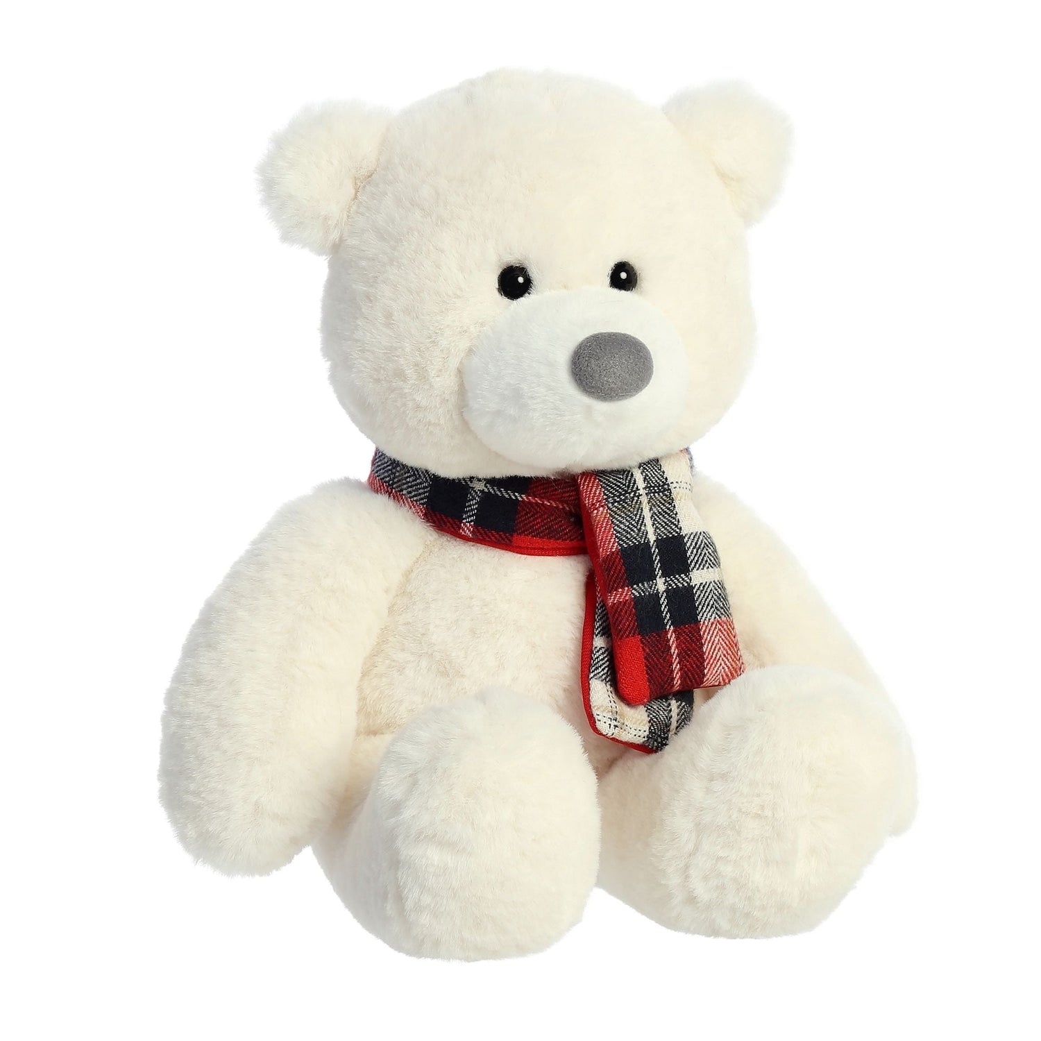 Holiday Winterfield Bear Plush Toy Stuffed Animal, 10 in