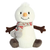 '- Holiday - Land of Lils - 10" Wren Snowman With Scarf