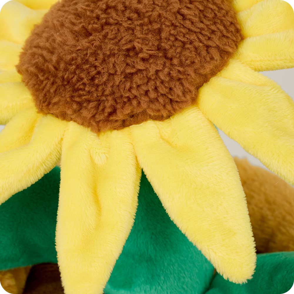 Yellow Flower Pot Heatable Plush