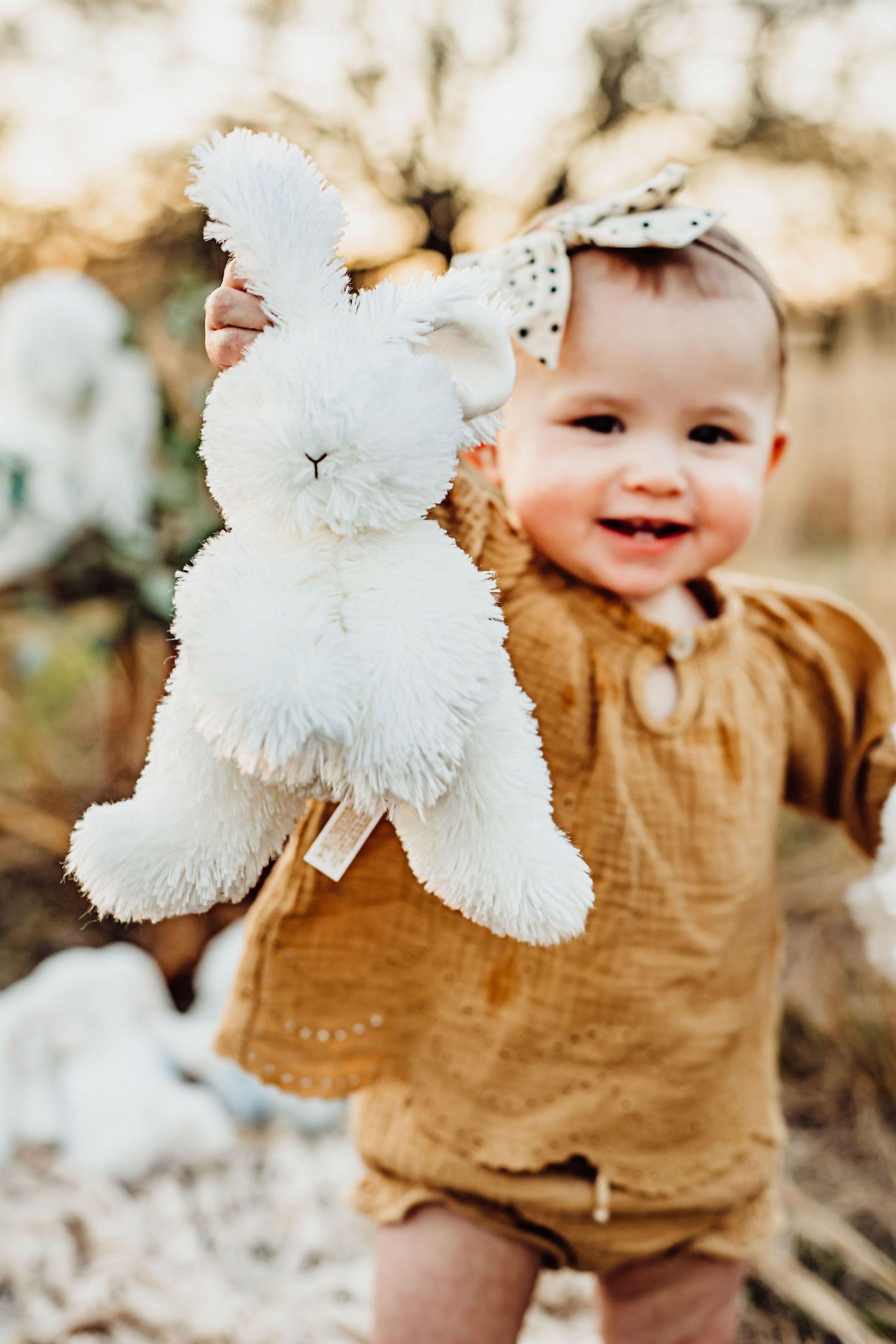 Bun Bun Floppy Bun – Soft Plush Bunny Toy, 8 Inch