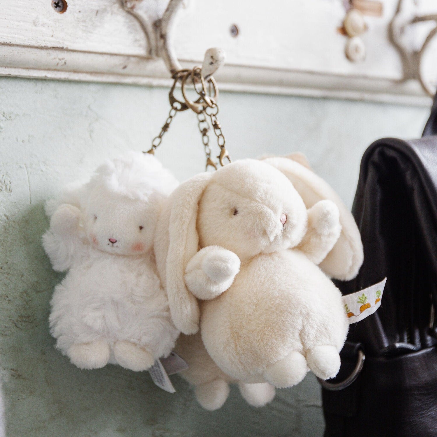 Nibble Bunny Bag Charm 7 Inches