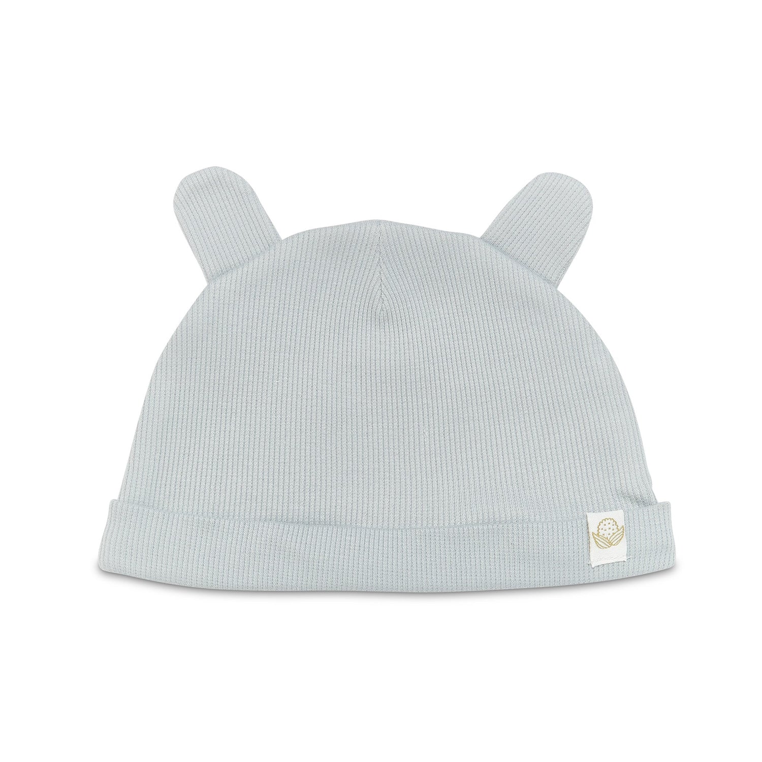 Organic Bunny Ears Cap - Pearl Blue