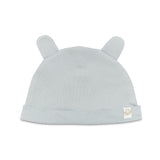 Organic Bunny Ears Cap - Pearl Blue