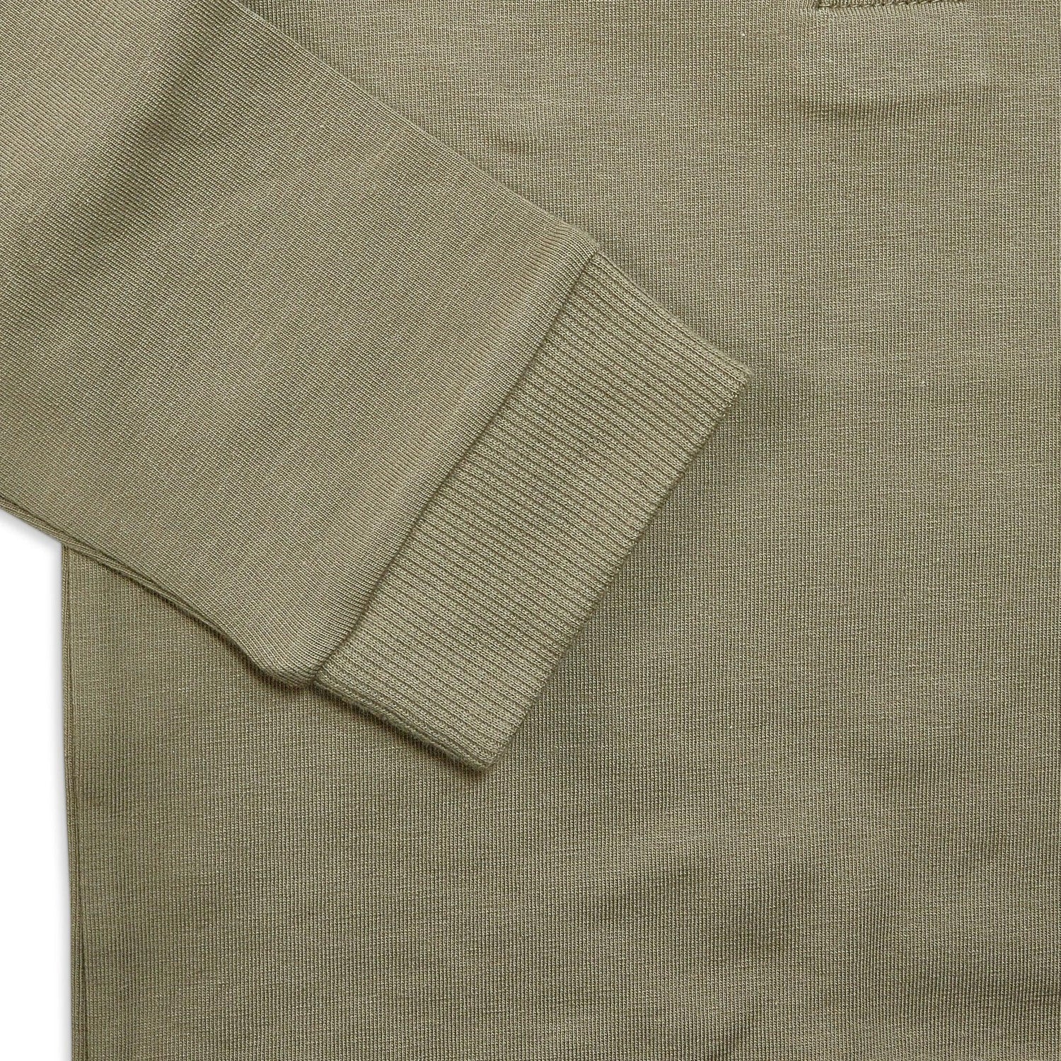 Organic Long Sleeve Bunny Pant Set - Bayleaf