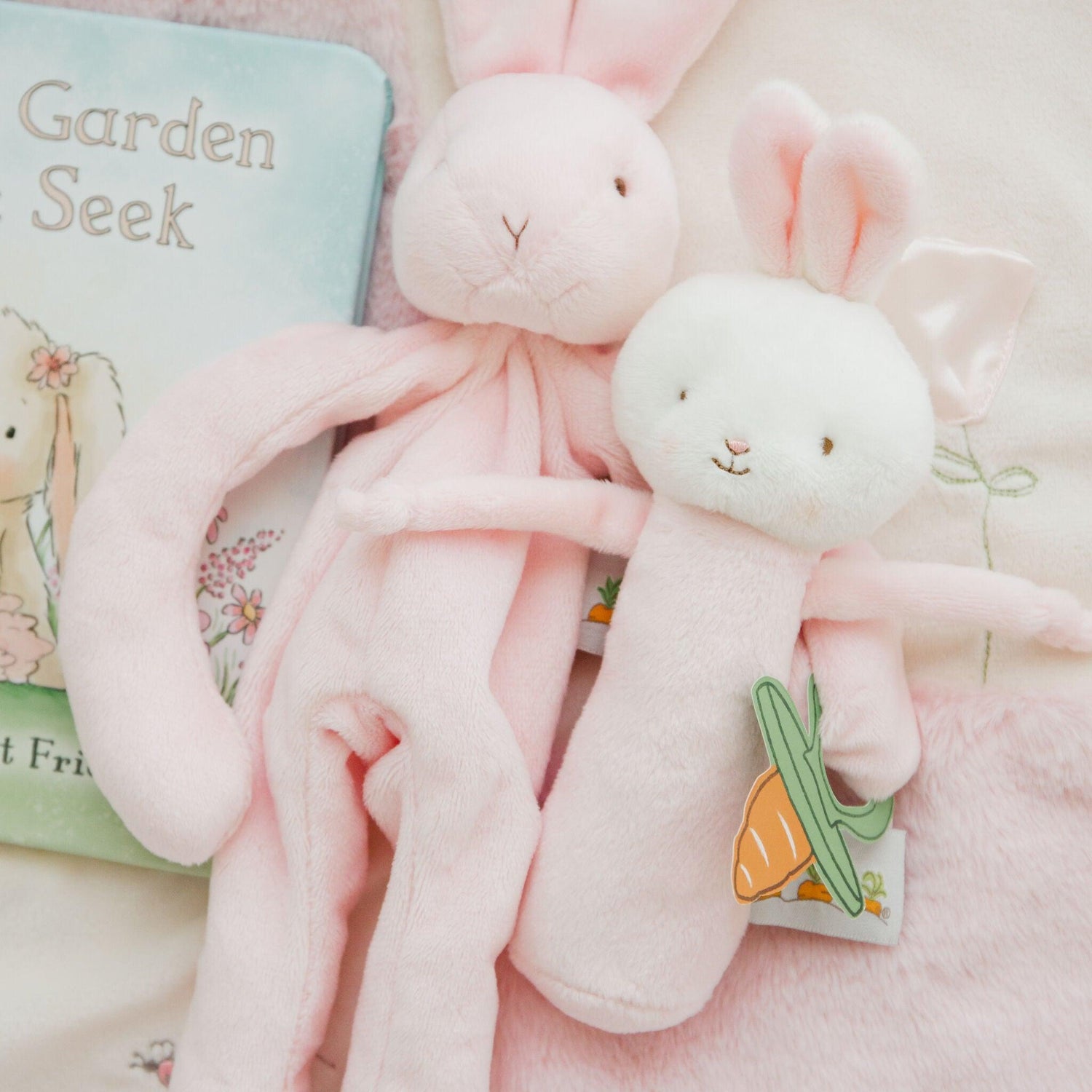 Friendly Chime Pink Bunny