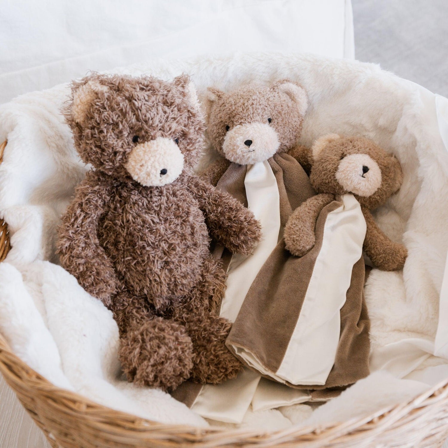 Cubby the Bear – Soft Stuffed Bear with Embroidered Face, 14 Inches