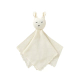 Soft Cotton Gauze Bunny Baby Security Blanket