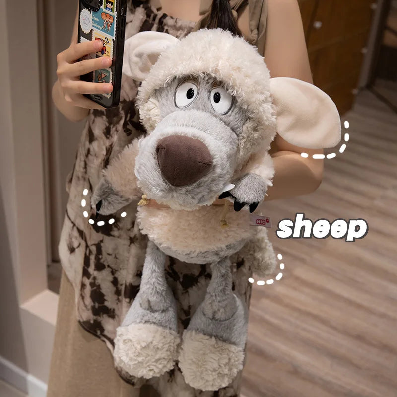 Wolf in Sheep Plush Toy – Soft Stuffed Animal