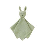 Soft Cotton Gauze Bunny Baby Security Blanket