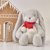 Holiday Sweet Nibble Gray 16" Bunny