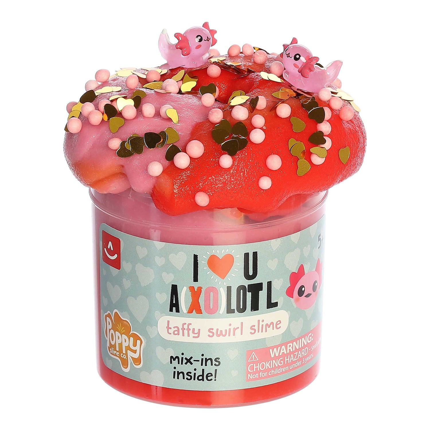 Toys - Poppy Slime Co. - I ❤️ U Axolotl Slime