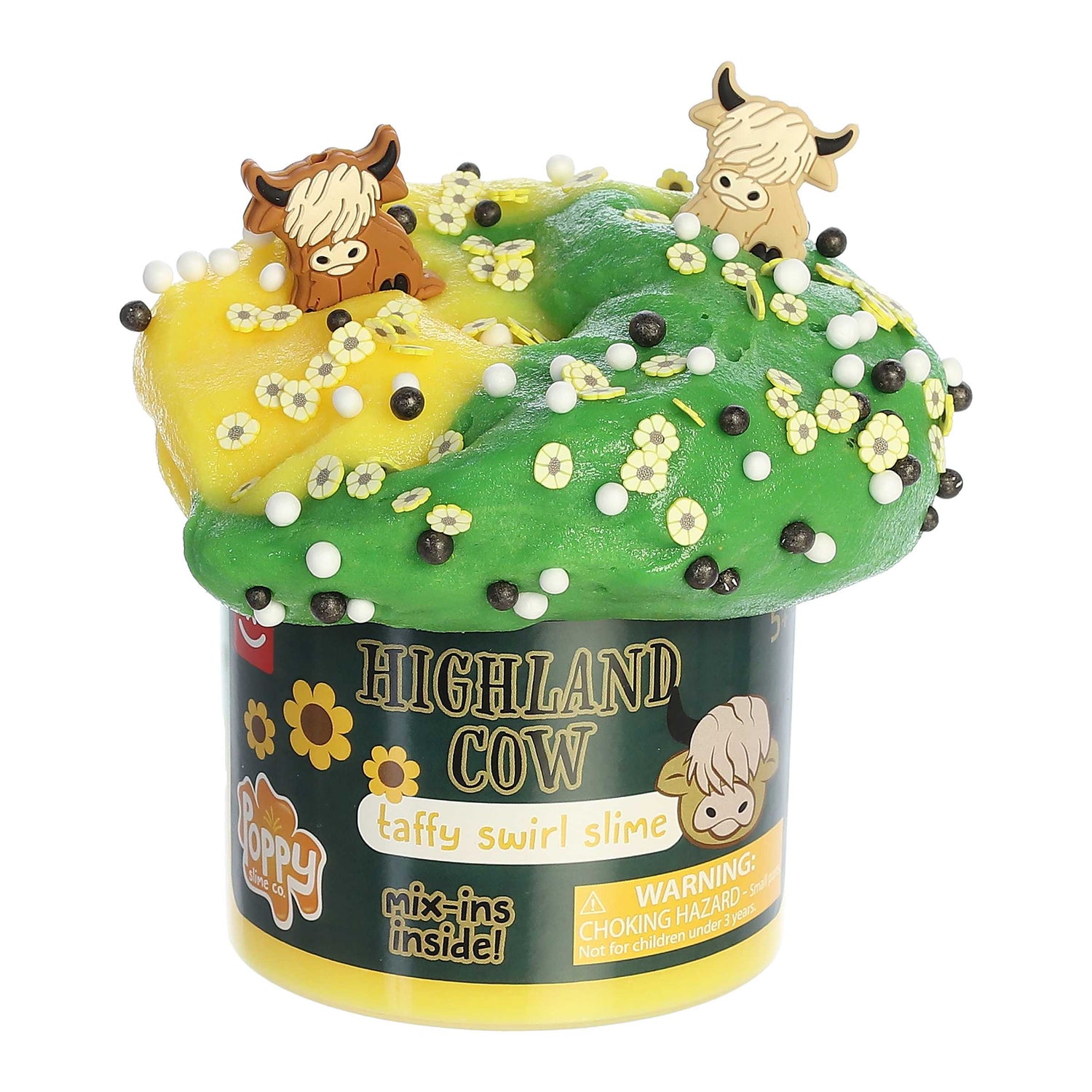 Toys - Poppy Slime Co. - Highland Cow Slime