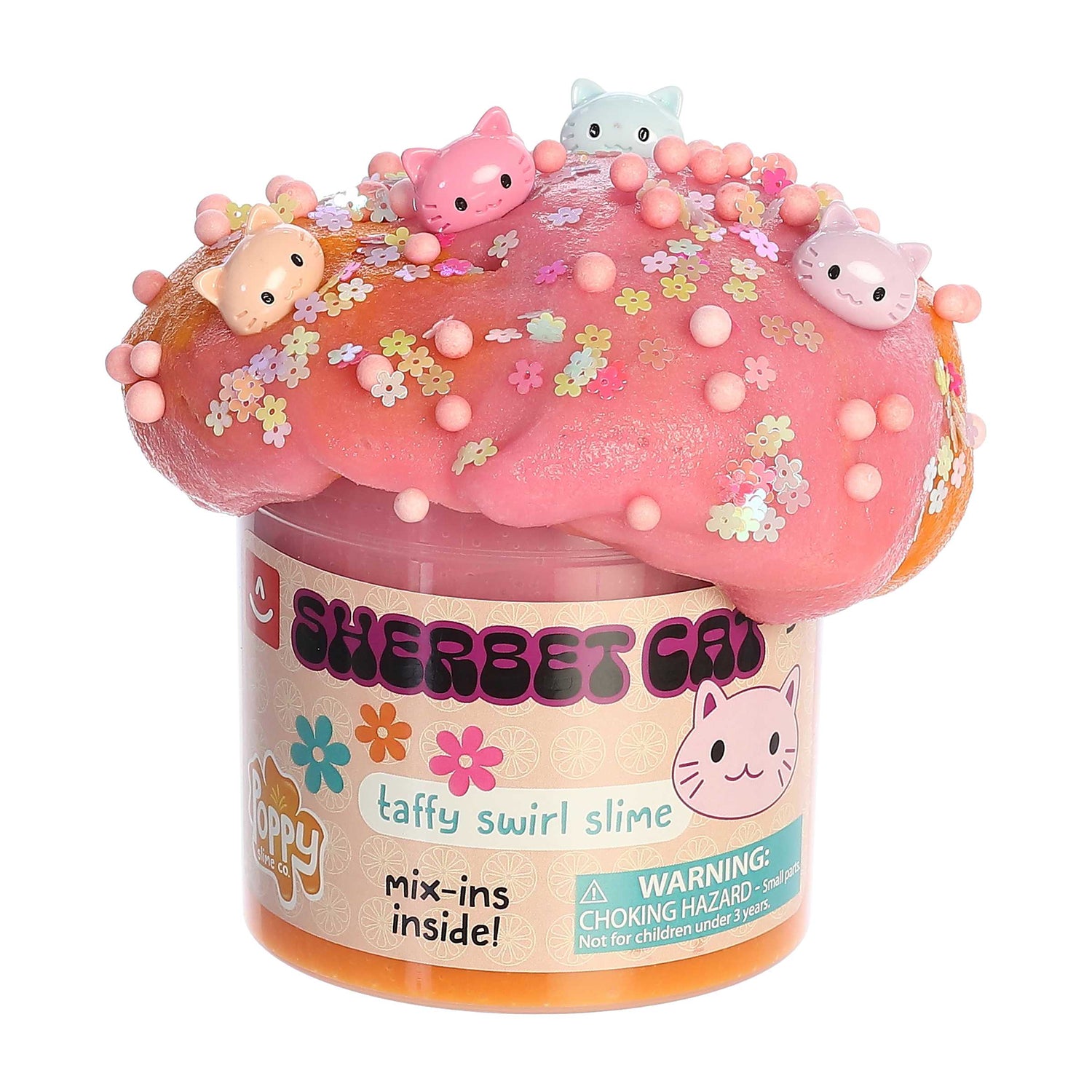 Toys - Poppy Slime Co. - Sherbet Cat Slime