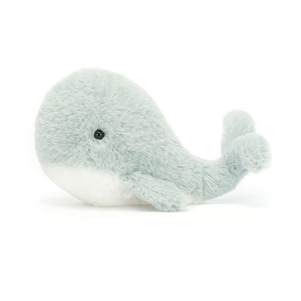 Wavelly Whale Grey 15cm
