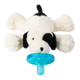 WubbaNub - Black and White Puppy