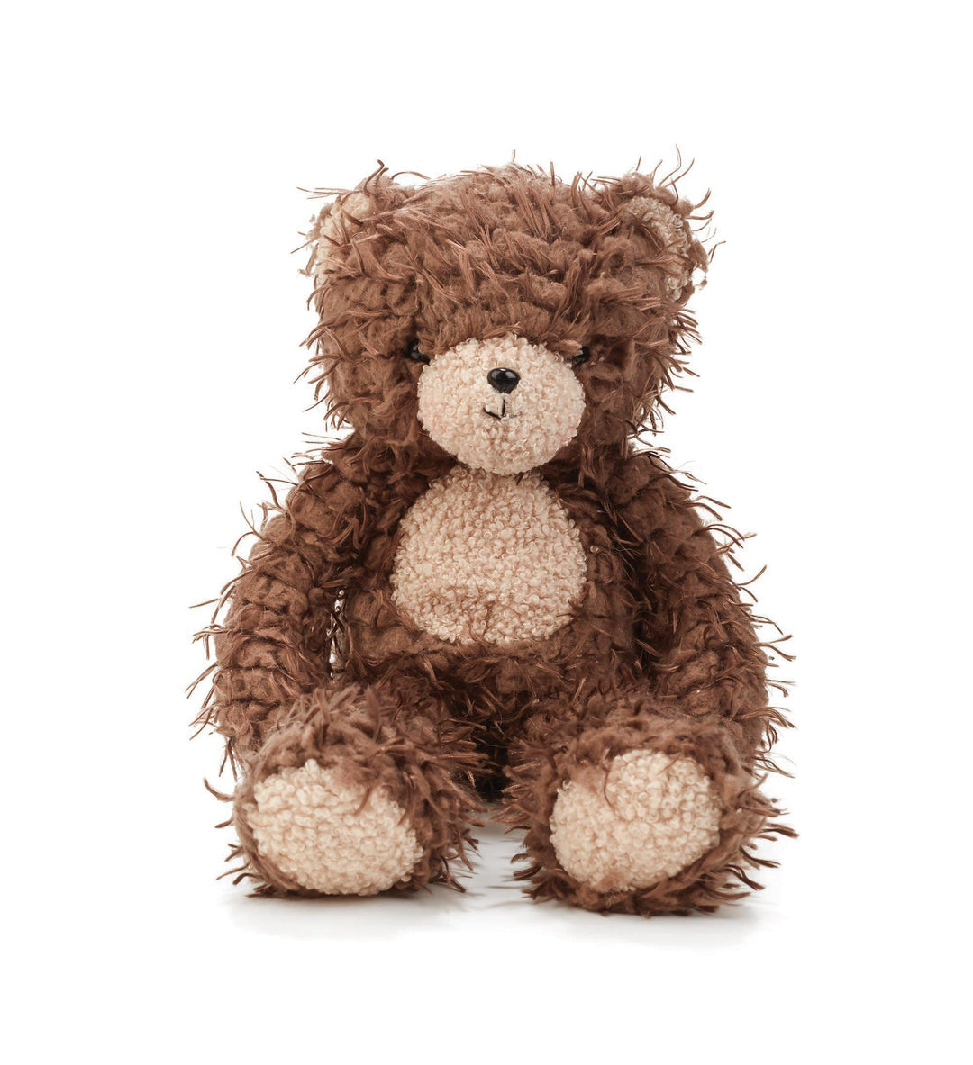Bernie The Bear - Soft Brown Stuffed Bear with Cream Muzzle, 14 in