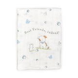 Baby Swaddle Blanket – “Have a Ball” Bud Bunny