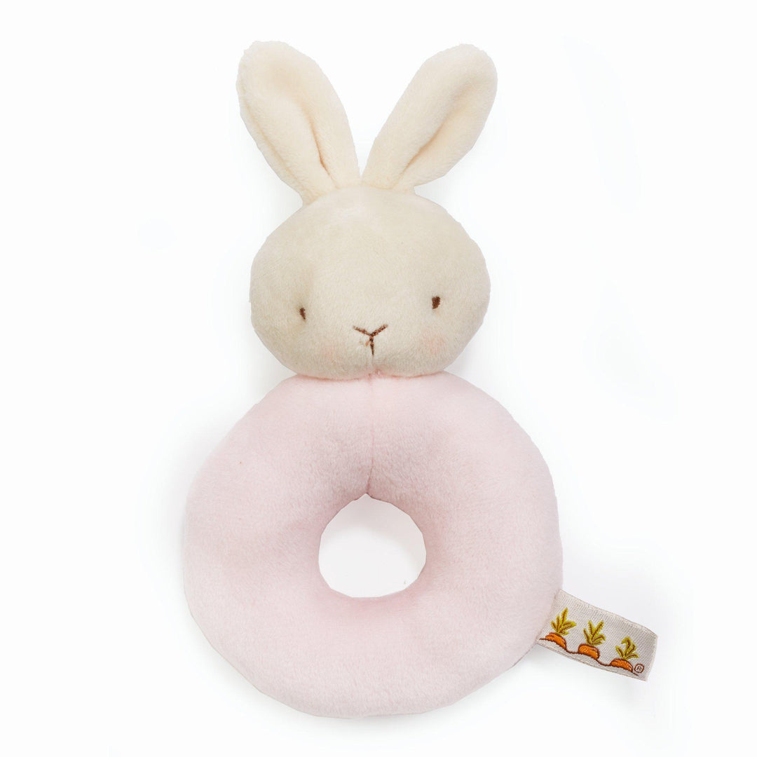 Pink Bunny Ring Rattle