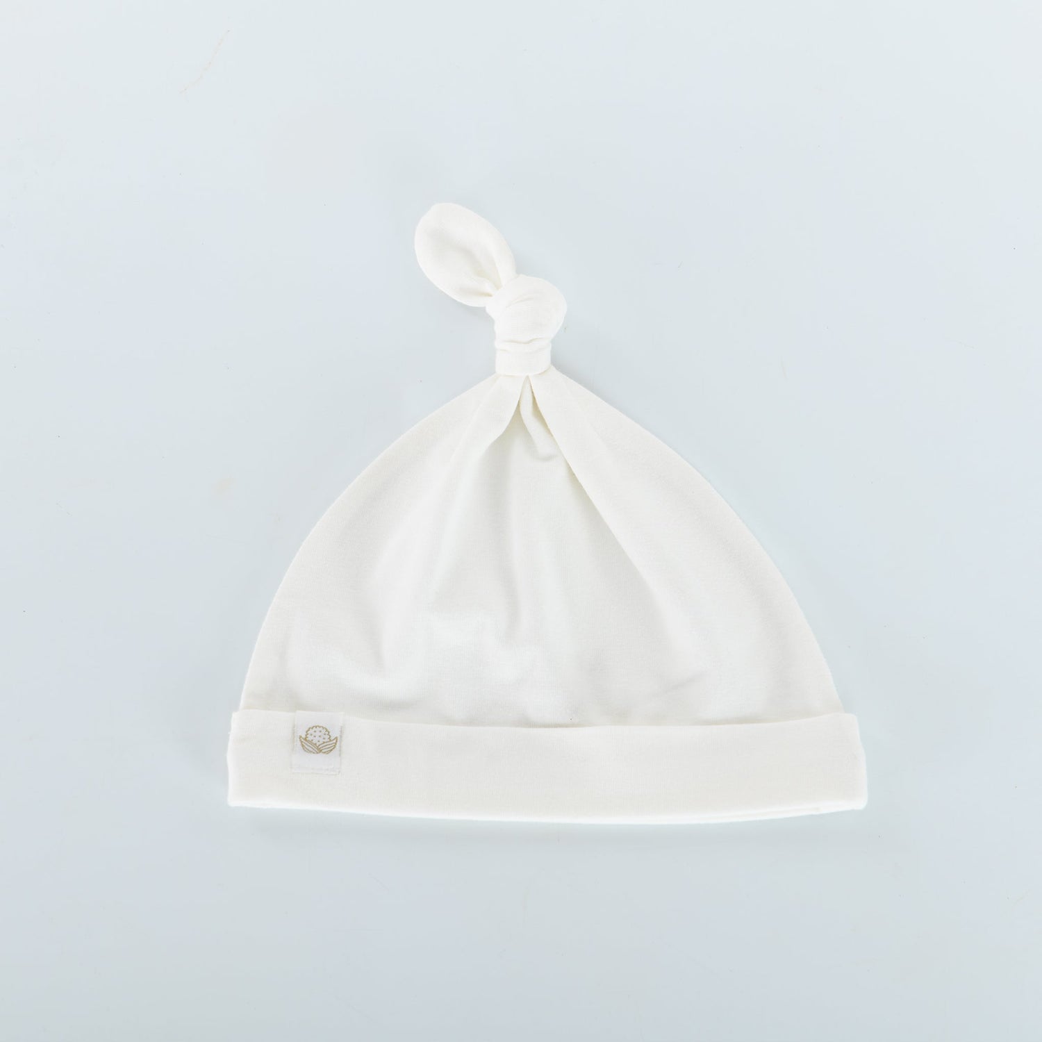 Organic Knotty Cap - Bunny White