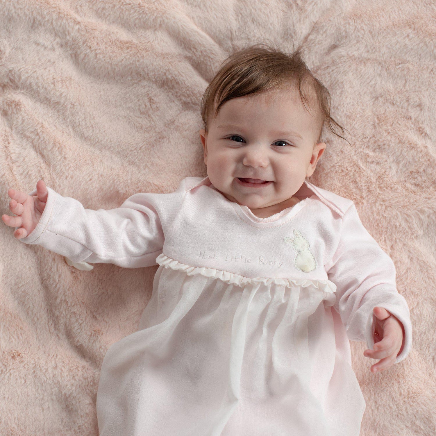 Hush Bunny Newborn Gown