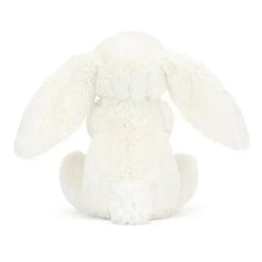 Plush White Bunny with Carrot – 18cm - Waydiy