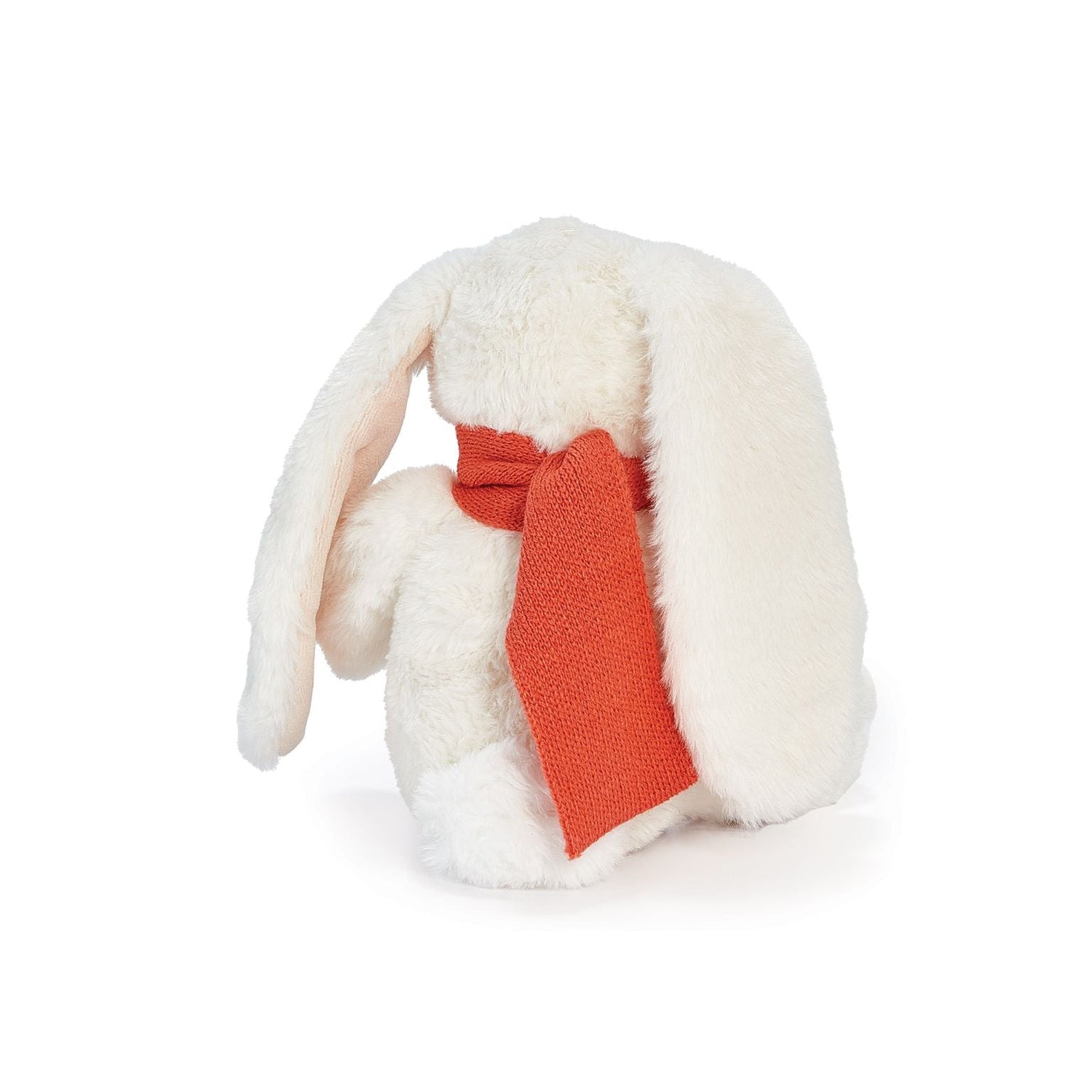 Holiday Wee Nibble Cream Bunny - Red Scarf