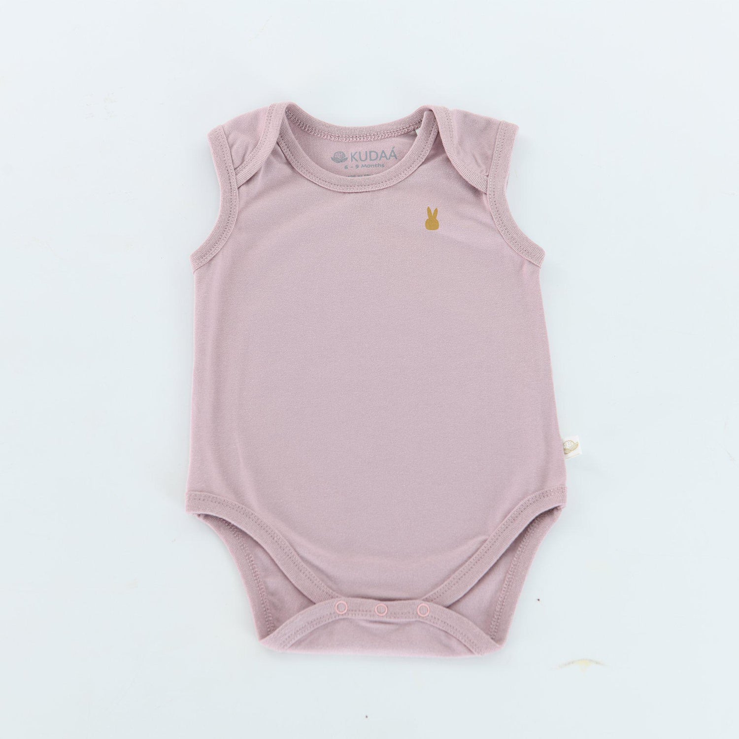 Organic Bunny Bunnysuit - Wood Rose