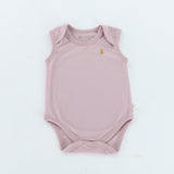 Organic Bunny Bunnysuit - Wood Rose